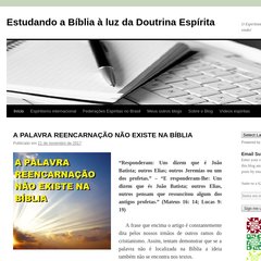 Estudando a Bíblia à luz da Doutrina Espírita