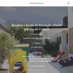 Jeitinho de Criança - berçário tatuapé, educação infantil anália franco,