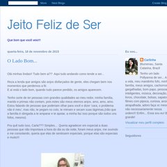 JEITO FELIZ DE SER