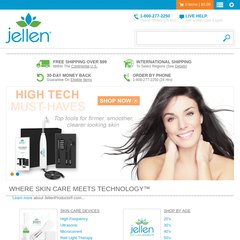jellenproducts.com facial treatment, home facial, facial treatment machines
