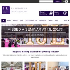 jewellerylondon.com Sign-up, Visiting, Exhibiting