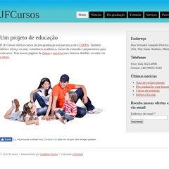 jfcursos.com.br cursos, graduação, pós-graduação