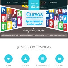 joalco.com.br Inicial, Cursos, Sistemas