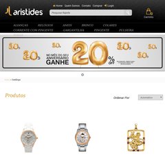Joalheria Online Aristides - Loja de joias e alianças