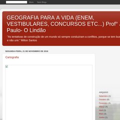 DESCOMPLICANDO A GEOGRAFIA (Prof° João Paulo)