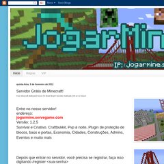 Servidor de Minecraft Grátis BR Brasil Server - Jogar Mine