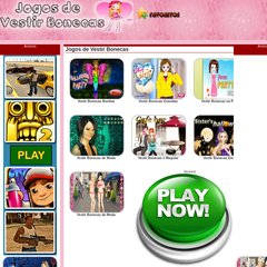 Jogos de Vestir Bonecas