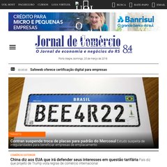 Jornal do Comércio - O jornal de economia e neg&oacute;cios do Rio Grande do Sul