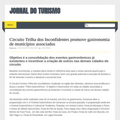 Jornal do Turismo | Artigos, notícias e informações sobre turismo, cultura,