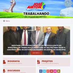 Deputado Federal José Airton - PT Ceará