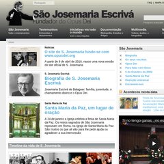josemariaescriva.org.br São Josemaría, Opus Dei, Igreja Católica