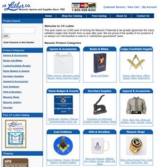 jp luther masonic rings