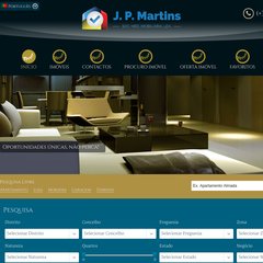 J. P. Martins, Sociedade de Mediação Imobiliaria, Lda- Homepage
