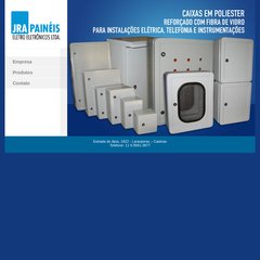 JRA PAINEIS - ELETRO ELETRONICOS LTDA-EPP, caixas em polister reforçado com fibra de vidro