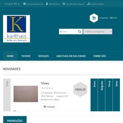 karlthais - Karlthais - Tecidos para decora&ccedil;&atilde;o