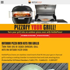 Pizza Oven Kits for Kettle Grills KettlePizza: Pizza Oven for Charcoal Grill — KettlePizza