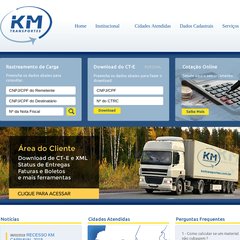  Cidades Atendidas, Dados Cadastrais, Serviços, Pedido de Coleta