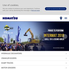 komatsueurope.com Komatu Europe komatsueurope.com Komatu Europe