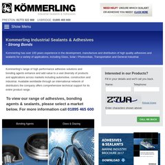 Industrial Sealants, Industrial Adhesives | Kommerling UK Sealants Industrial Sealants, Industrial Adhesives | Kommerling UK Sealants
