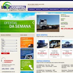 ladobrasil.com.br comércio de caminhões, Logística, utilitários