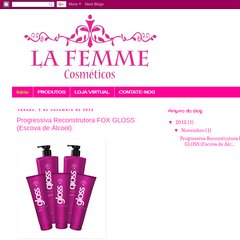  CONTATE-NOS, LA FEMME COSMÉTICOS, 05:13, 2 comentários: