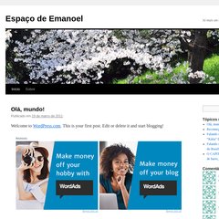 Espaço de Emanoel | Só mais um site WordPress.com
