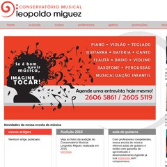 Conservat&oacute;rio Musical Leopoldo Miguez - Escola de Música