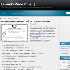 Levando Minha Cruz... 