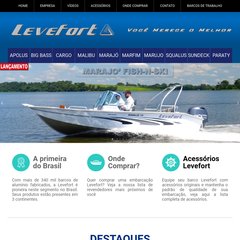 Barcos Levefort - Barcos de Alumínio - O melhor barco de pesca do Brasil