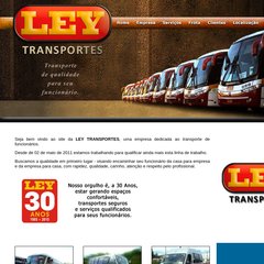 LEY TRANSPORTES - Transporte de qualidade para seu funcion&aacute;rio.