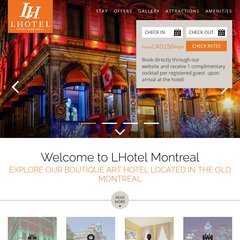 Montreal Hotel Canada | LHotel | Montreal, Quebec, Canada