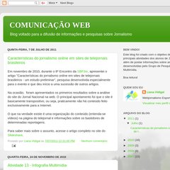 COMUNICAÇÃO WEB
