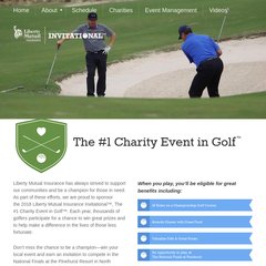 #1 Charity Event in Golf » Liberty Mutual Invitational