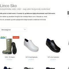 www.Linco-sko.dk Sikkerhedssko, tr