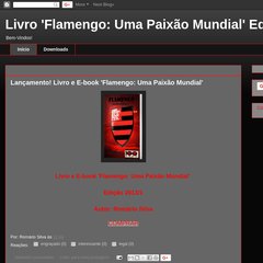 Livro Minha Maior Paixão - Flamengo Ed. 2010/1