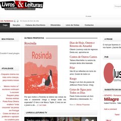 livroseleituras.com Revista, livros, leituras