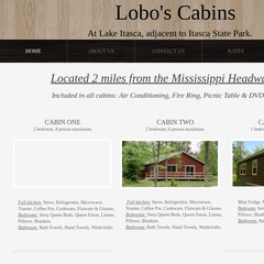 Www Loboscabins Com Lake Itasca Lobo S Cabins