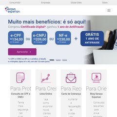  Para Empresas, Para Pequenas e Médias Empresas, Para Consumidor, Atendimento