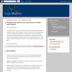  Início, Postagens (Atom), ▼ , ▼ 