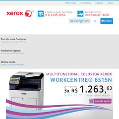 Loja Virtual Xerox-Suprimentos, Impressoras, Multifuncionais, Scanners