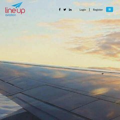 Start your aviation job search here - Line Up Aviation Recruitment