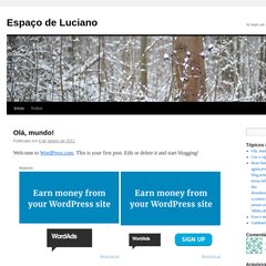 Espaço de Luciano | Só mais um site WordPress.com