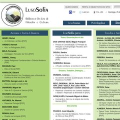 LUSOSOFIA - Biblioteca Online de Filosofia e Cultura