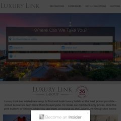 Luxury Link | Best Deals on Luxury Hotels & Resorts and 5-Star Vacations