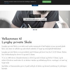 bjælke Blænding klar www.Lyngby-private-skole.dk - Lyngby Private Skole