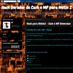 Hack Gerador de Cash e MP para Metin 2