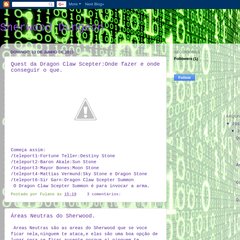 macetessherwood.blogspot.com 15:19, 3 comentários, Áreas Neutras do Sherwood.