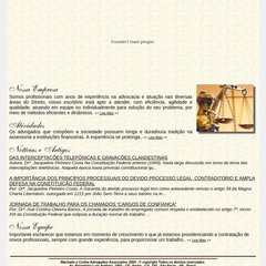 machadoecunha - .:. MACHADO & CUNHA - ADVOGADOS ASSOCIADOS .:.