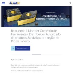 Machfer Comércio de Ferramentas Ltda. - Página Inicial