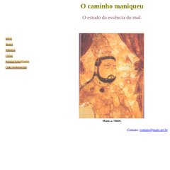 O caminho maniqueu
